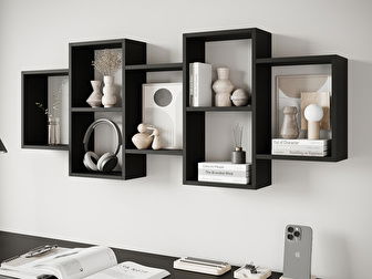 Polica Cyzara 1 (grafit)