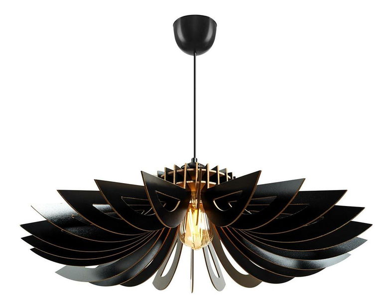 Stropna svjetiljka Desalonssa 2 (crna)