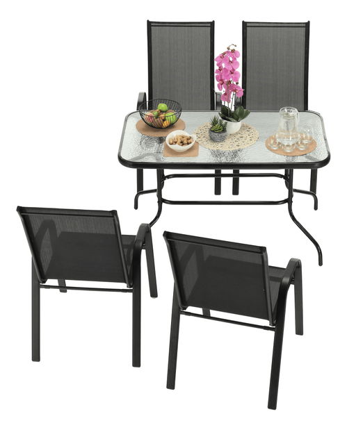 Vrtna stolica Morel (crna)