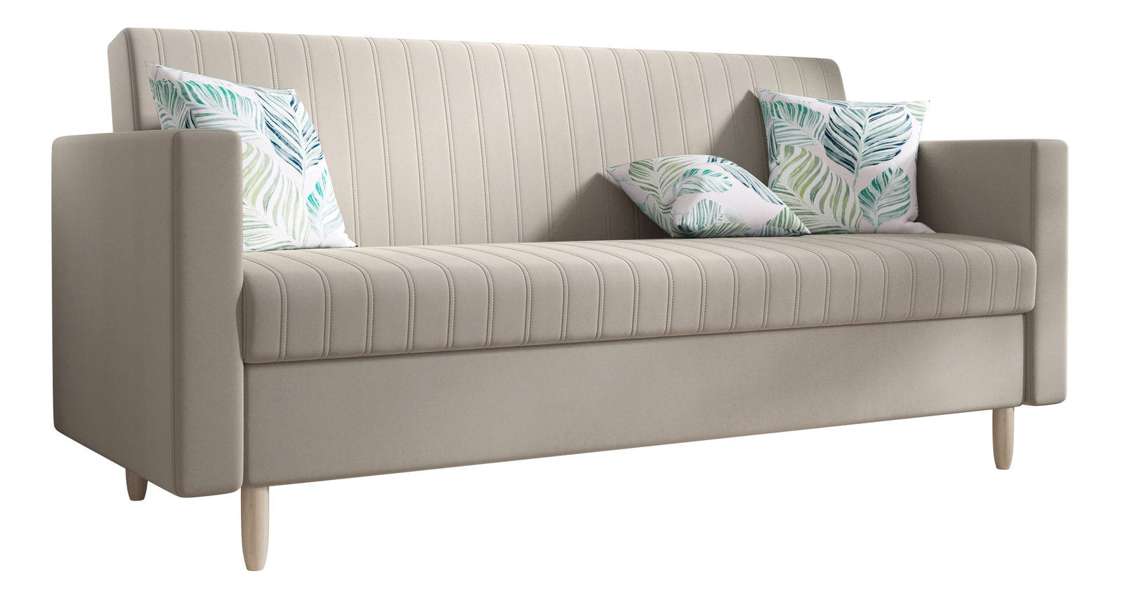 Pohovka trojsedačka Meadow (krémová)