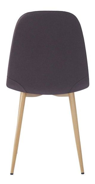 Scaun sufragerie Laga (maro închis + fag) 