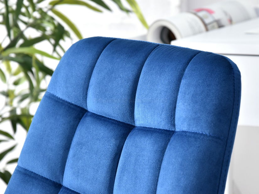 Scaun Eleanor (albastru marin + negru)