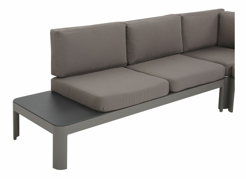 Set pentru grădină FERNI (gri) (pentru 5 persoane)