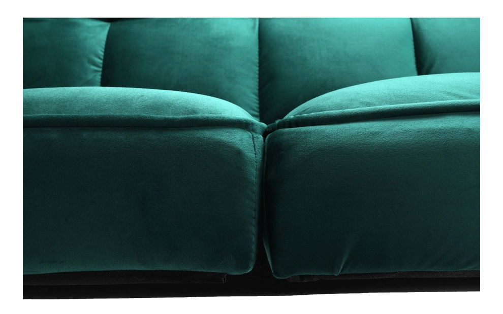 Rozkladacia pohovka Karzen (zelená) *výpredaj