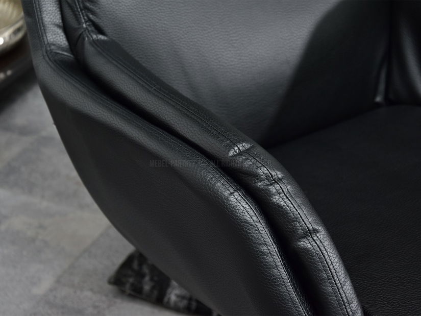 Fotoliu Olef (negru + crom)