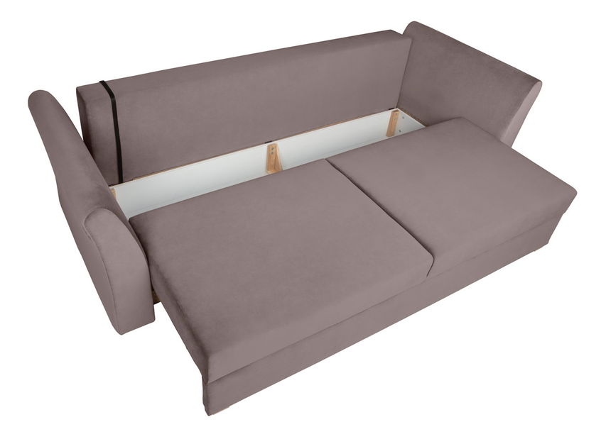 Canapea cu trei locuri Ronda Lux 3DL (gri maro)