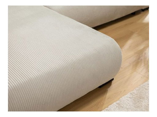 Sarokkanapé garnitúra Desencadena (piszkos rózsaszín)