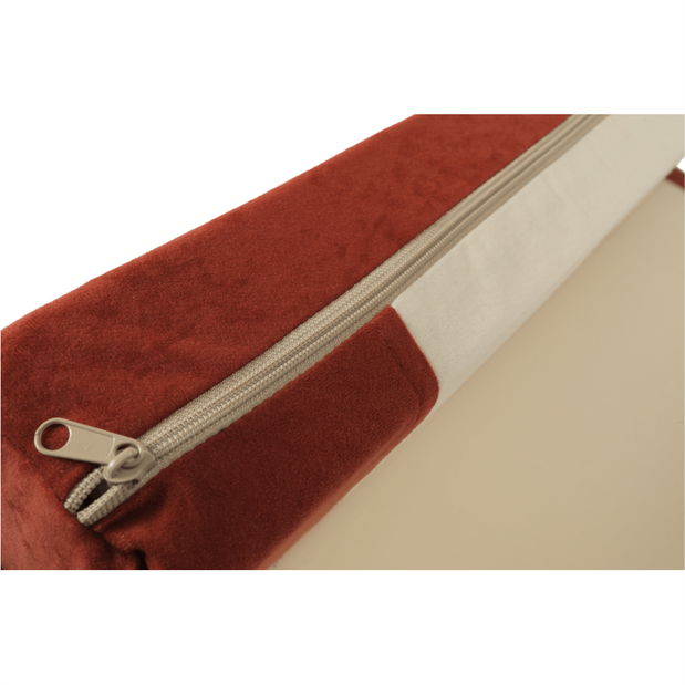 Háromszemélyes kanapé Sara téglaszín 