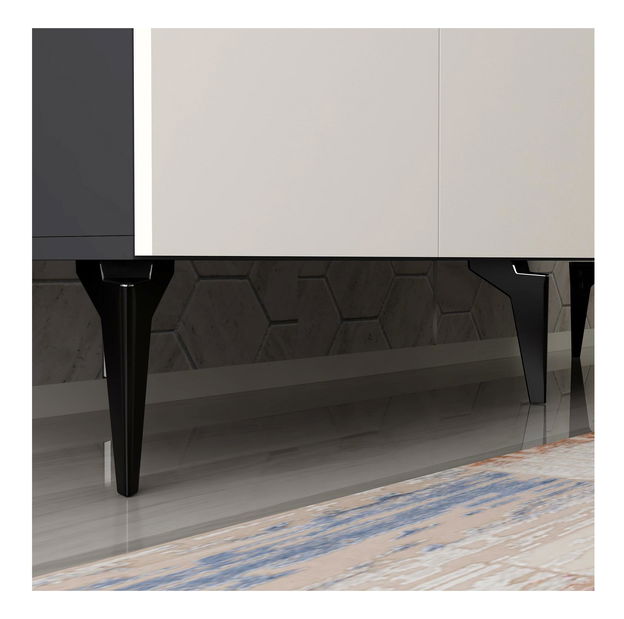 Skrinka Vipapo 5 (antracit + biela) 