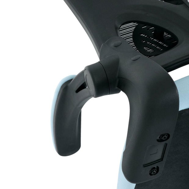 Kancelárska stolička Kuomintang (modrá)