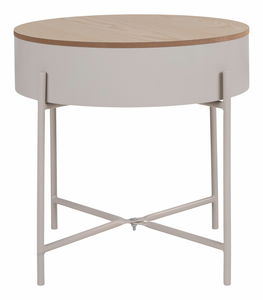 Príručný stolík Sinria (béžová)