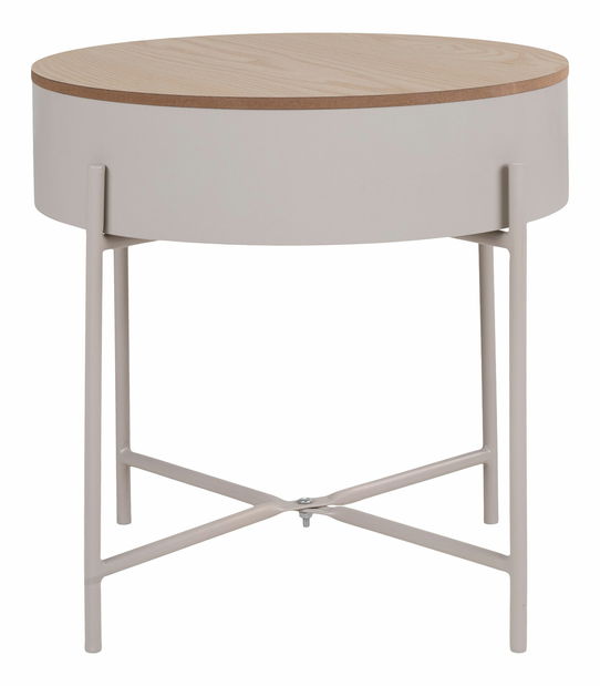 Príručný stolík Sinria (béžová)