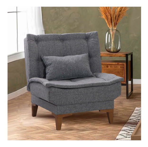 Fotel Santic (sötétszürke)