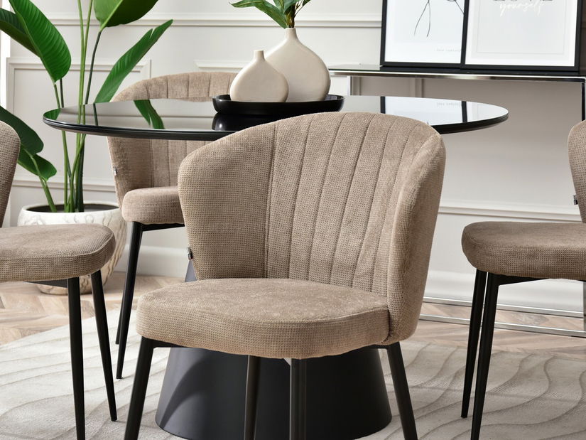 Scaun Zane (bej + negru) *vânzare stoc