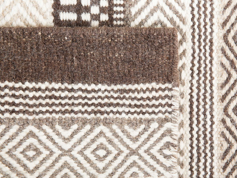 Koberec 160x230 cm POLONI (textil) (hnedá)