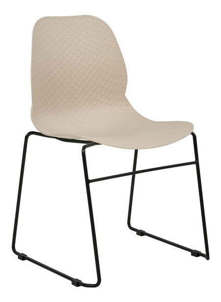 Set 4 ks jedálenských stoličiek Panza (béžová)