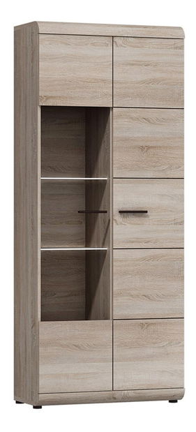 Vitrina Ermys EM1 (hrast sonoma)