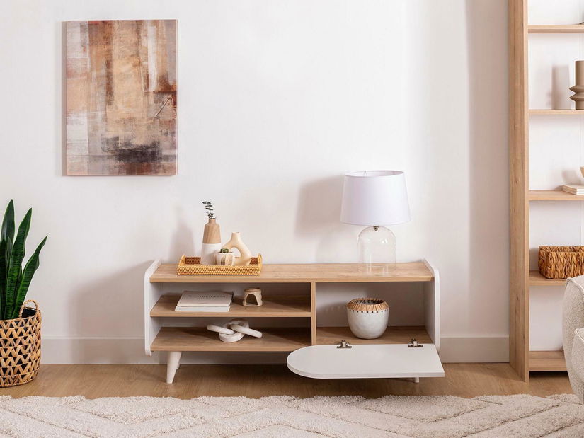 TV stolić/ormarić Kakulu 2 (zafirov hrast + bijela)