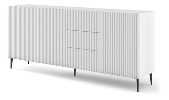 Komoda Rawy 3D3S 2 (bijela + crna)