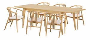 Jedálenský set Dunavina (prírodná)