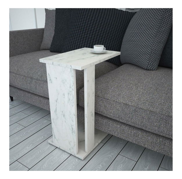 Kézi asztal Perlit (fehér + fekete)