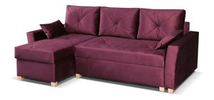 Canapea trei locuri Mikel II (Zmeură) (S)