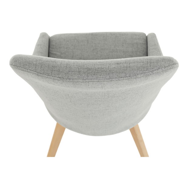 Jedálenská stolička Terra (sivá)