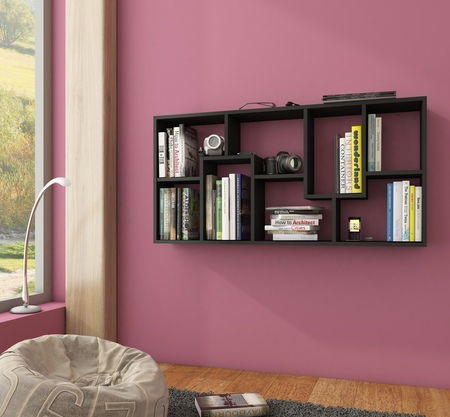 Sustav polica Denny C crna 