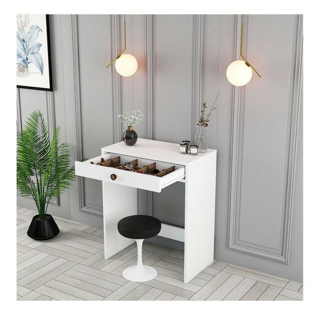 Măsuță de toaletă Logan 1 (alb)