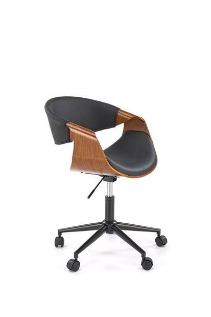 Irodai fotel Balbo (fekete + dió)