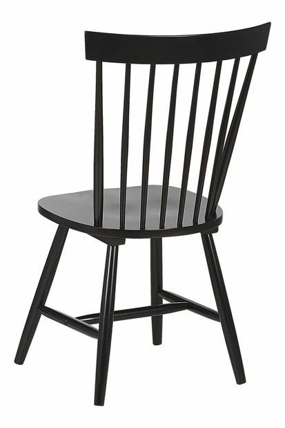 Set 2 ks. jedálenských stoličiek Bargo (čierna)