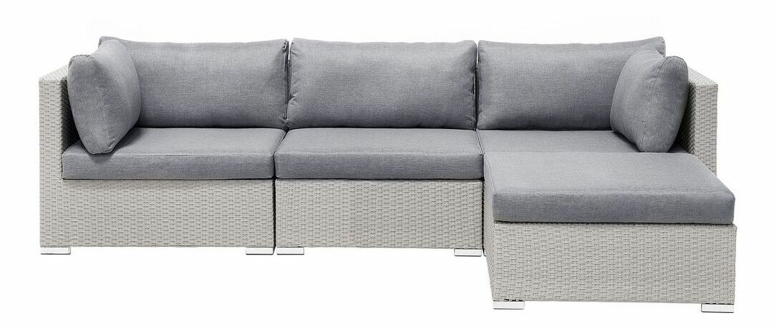 Set mobilier de grădină Sanza (gri)