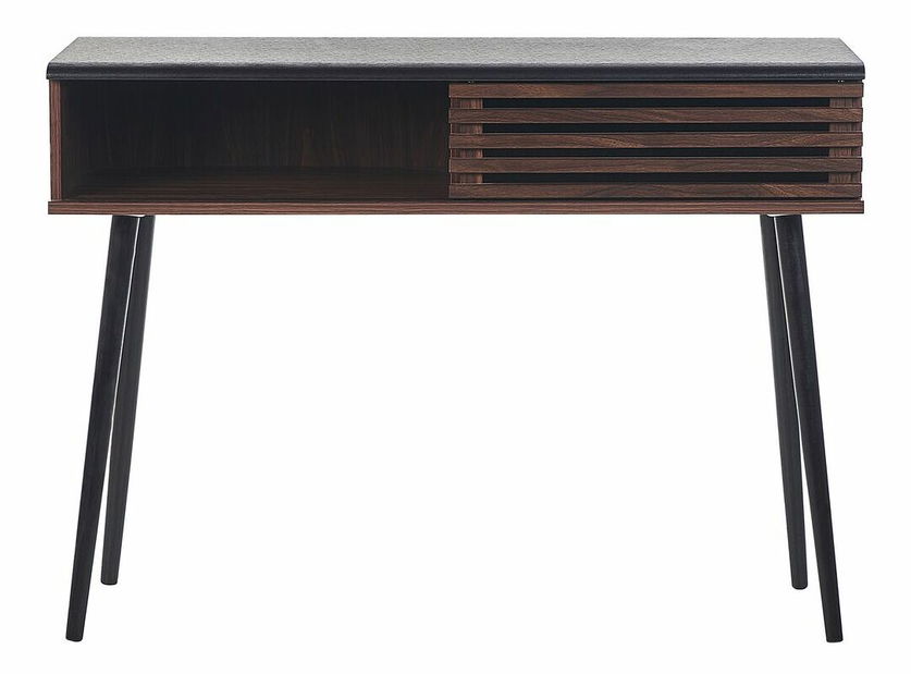 Konzolový stolík Pera (tmavé drevo)