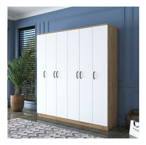 Ruhásszekrény Bastet 114 (dió + fehér)