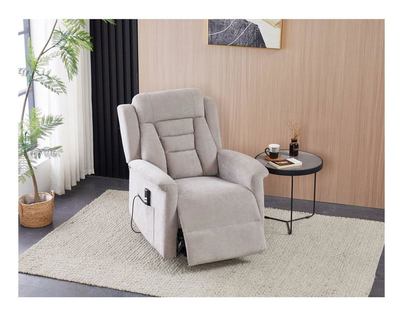 Polohovacie kreslo Tonta (lanýžová)