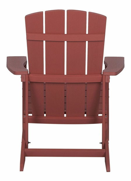 Záhradná stolička Adack (červená)