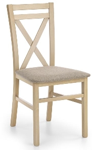 Blagovaonska stolica Delmar hrast sonoma (hrast sonoma + bež)