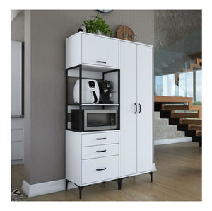 Ormar s policama Jenaretta 142 (bijela)