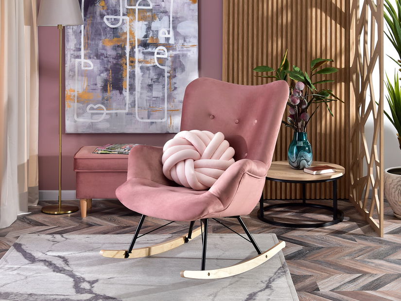 Hojdacie kreslo Laurentino (čierna)