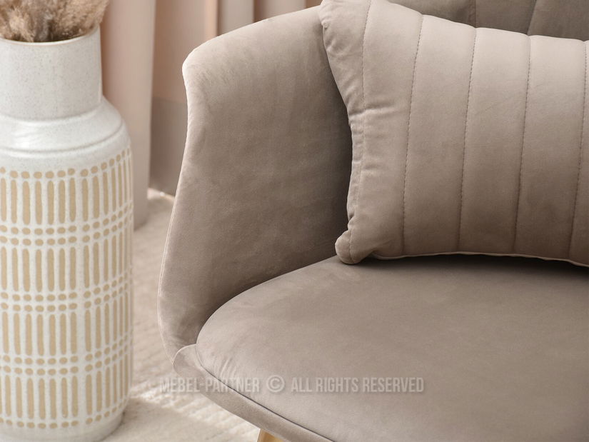 Kanapé Osmol S (bézs + fekete)