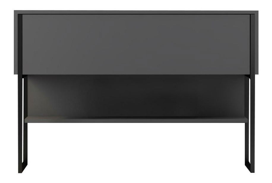 Măsuță consolă Luna 4 (Negru + antracit) 