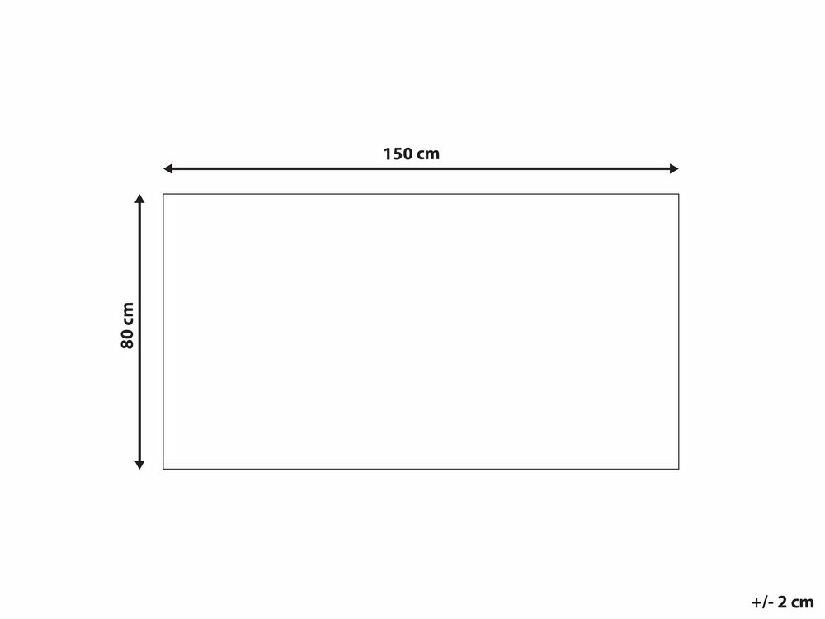 Tepih 80 x 150 cm Gesy (narančasta)