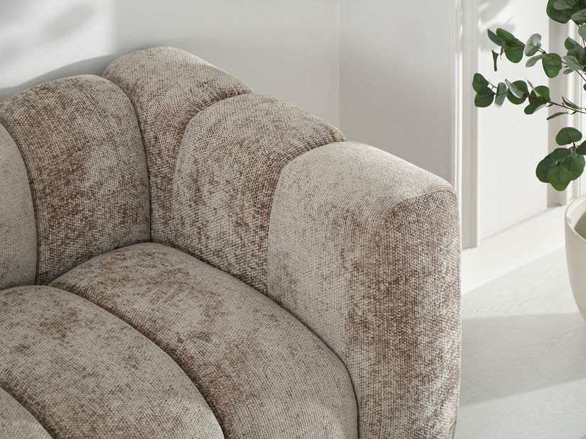 Pohovka dvojsedačka Ocupan (čierna)