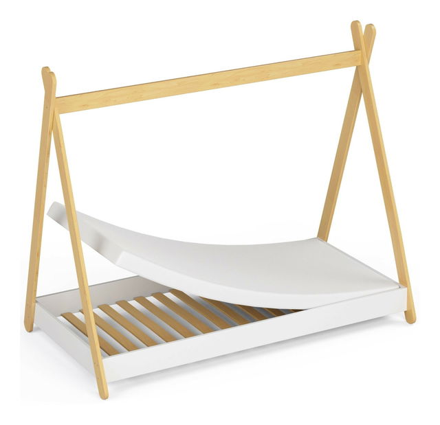 Dječji krevet Graciela (bijela) (s madracem)