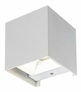 Kültéri fali lámpa Solin (matt fehér)