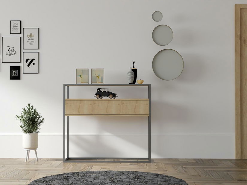 Konzolni stolić Guarde (zafirov hrast)