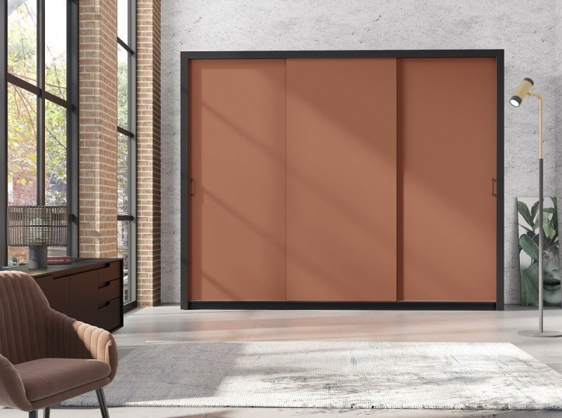 Ruhásszekrény tolóajtókkal Framoretta 2 (saharská)