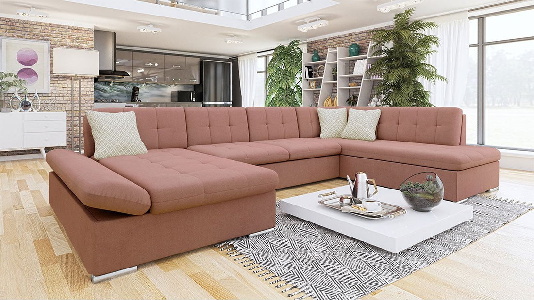 Sarokkanapé Calla (B) (Uttario velvet 2955 + Evo 25)