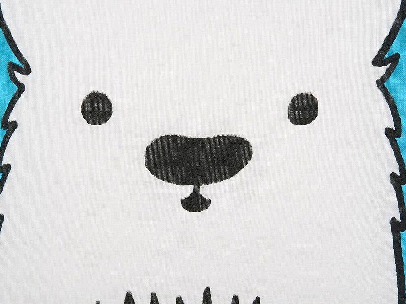 Set 2 buc perne decorative 45 x 45 cm Warza (albastru)