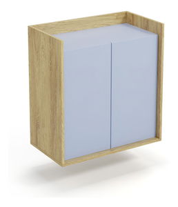 Dulap Mozelle 2D (hikor + albastru)